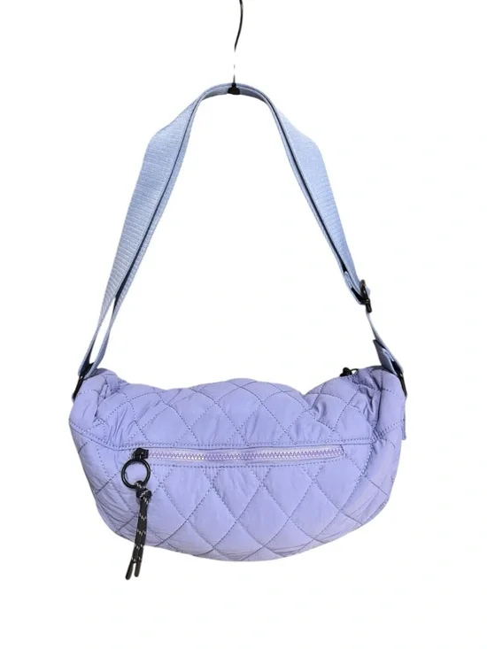 Street Level Quilted Lavender Adjustable Strap Crossbody or Shoulder Bag A2196 - Picture 3 of 10